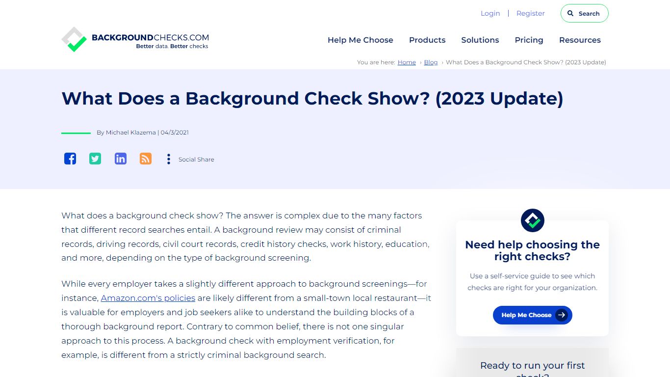 What Does a Background Check Show? (2023 Update)